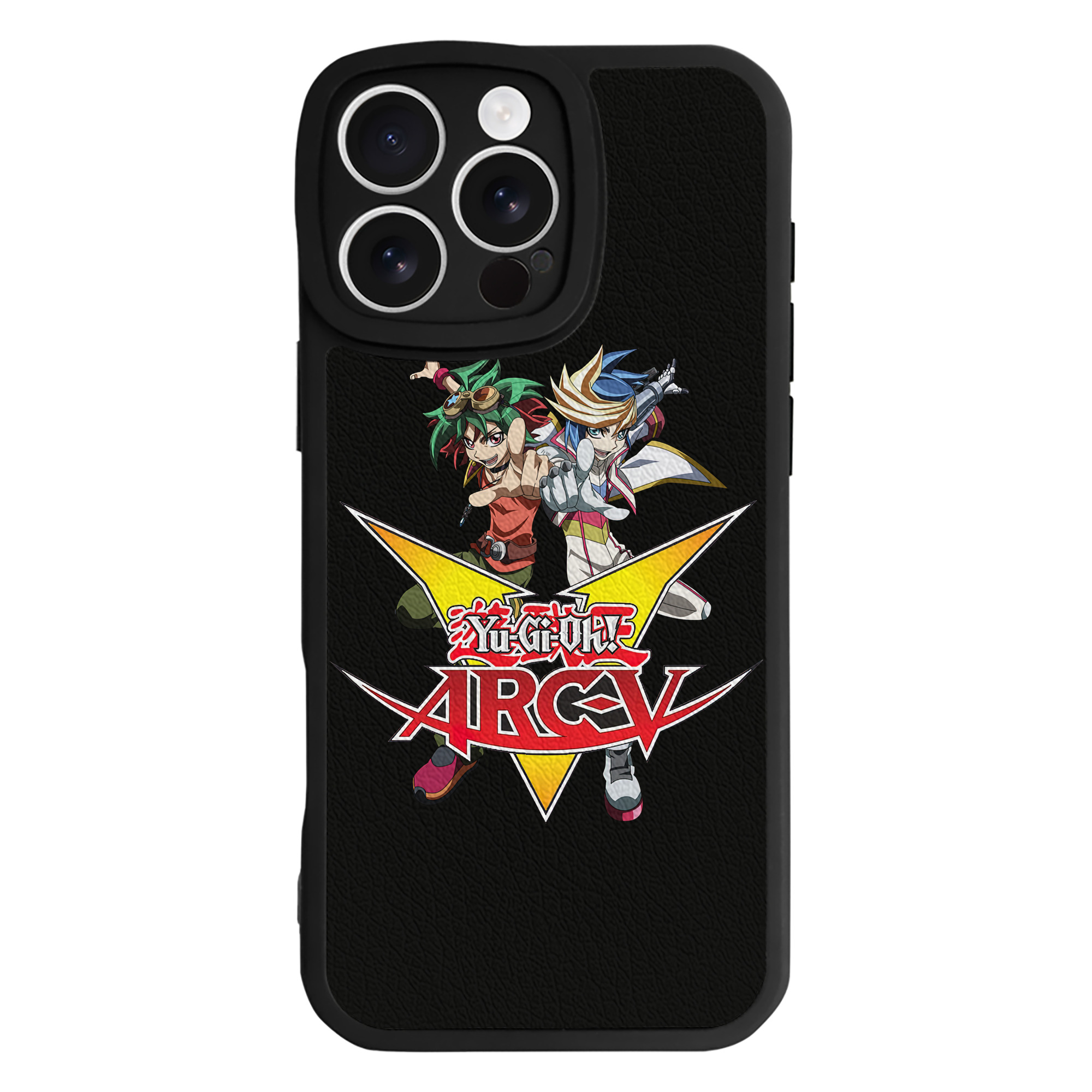 遊☆戯☆王 Yu-Gi-Oh! 【iPhone 16シリーズ対応】シリコンスマホケース（レザー調） 材質：シリコン